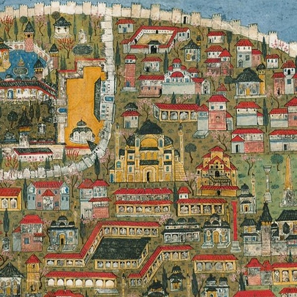 Matrakçı Nasuh minyatüründe Ayasofya, 1537